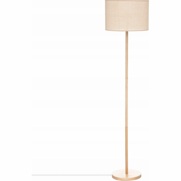 Stojací lampa Atmosphera DELLA, dřevěná základna, 149,5 cm