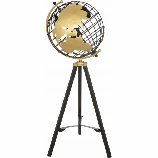 Atmosphera Velký dekorativní glóbus, kov, 70 cm