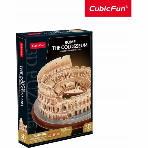 Cubic Fun 3D Puzzle 163 dílků Koloseum v Římě
