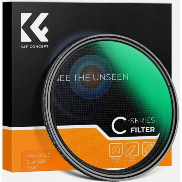 Kf filtr Hvězdicový filtr STAR Star 2v1 x4 a x8 K&F CONCE...