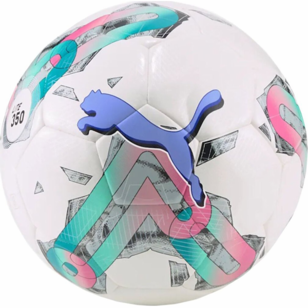Puma Fotbal Puma Orbita 5 Hybrid Lite 350 bílo-zeleno-růž...