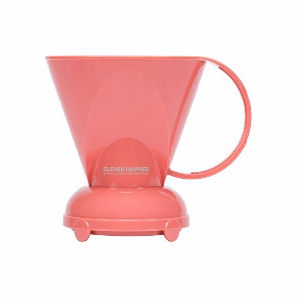 Clever  Dripper - Kávovar L 500ml růžový + 100 filtrů