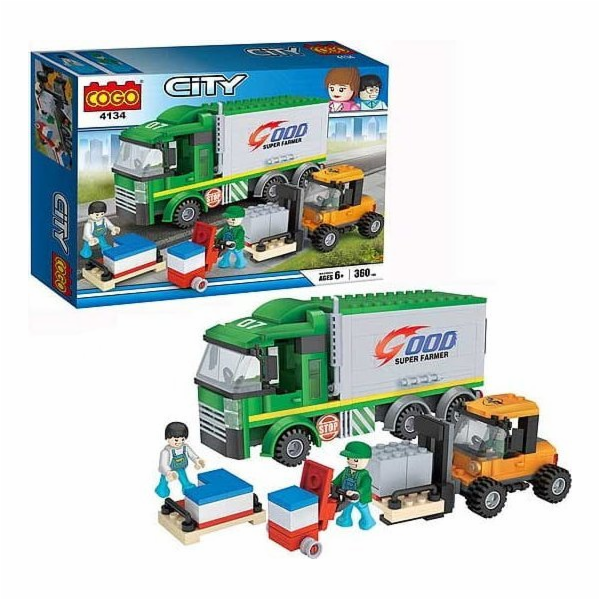 Bigtoys Transportní bloky 360 kusů BKLO9152 79152