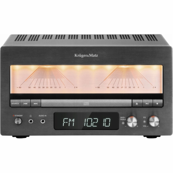 HiFi zesilovač třídy A Kruger & Matz KM1995-A (CD, USB, B...