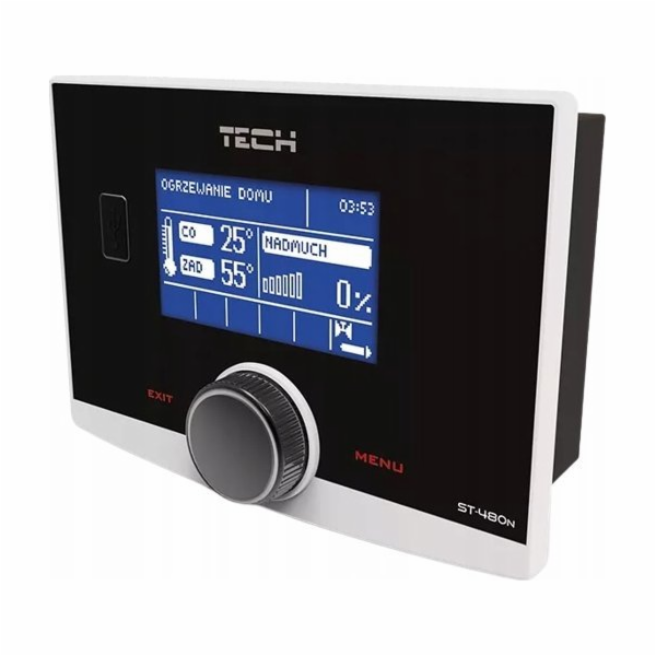 Regulátor kotle Tech ST-480 N s podavačem