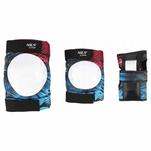 Nils Extreme Protector set H734 White velikost L