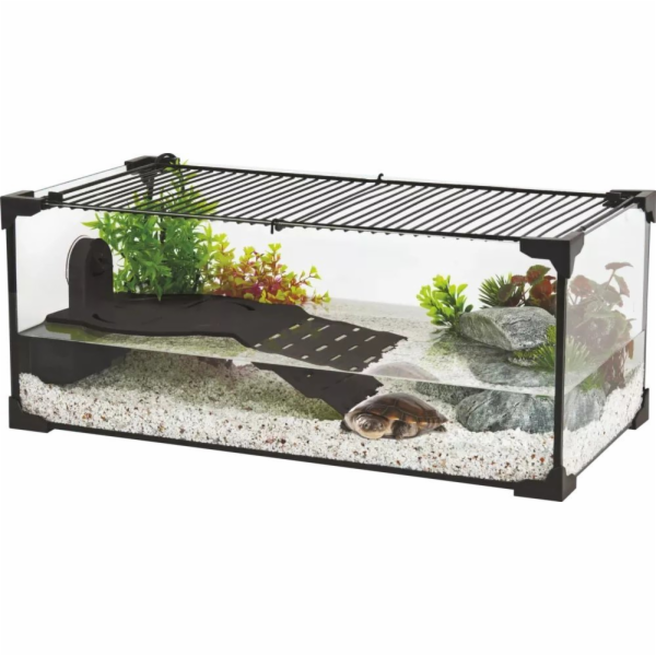 Zolux  Aquaterárium Karapas Aqua PRO 50x25x20 cm, černé