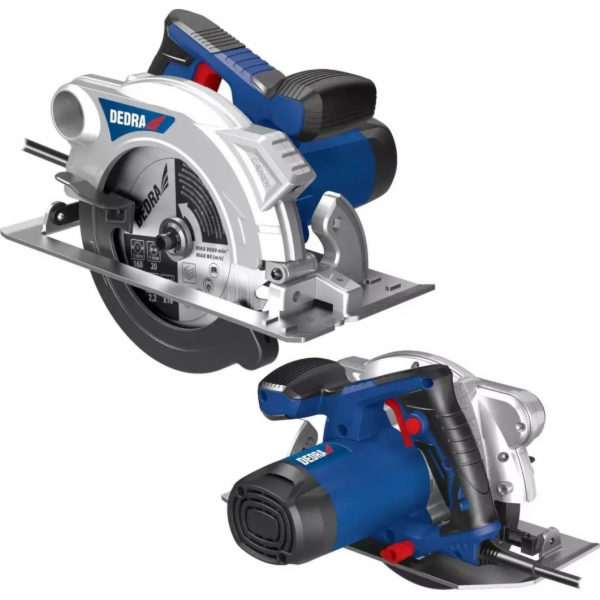 Dedra kotoučová pila Ruční pila 1500W 185mm laser