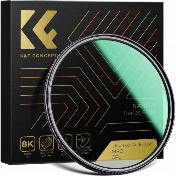 Kf Filtr CPL Polarizační FILTR K&F CONCEPT NANO-X Ultra-L...