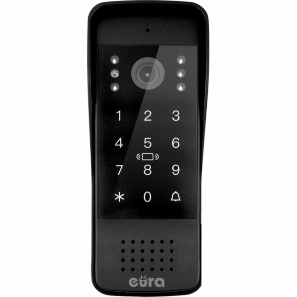 Eura VIDEO DOMÁCÍ TELEFON EURA VDP-86A3 - monitor 10 černý