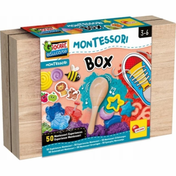 LISCIANI  MONTESSORI BOX 50 AKTIVIT.