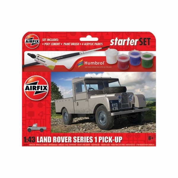 Sada laků na auto Airfix Land Rover Pick-Up