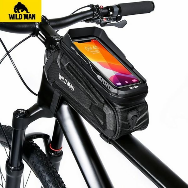 WILDMAN Pouzdro/držák na kolo XT5 brašna na rám černá/černá