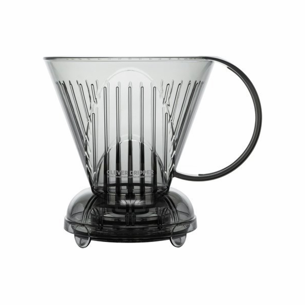 Clever  Dripper - Kávovar L 500ml transparentní šedý + 10...