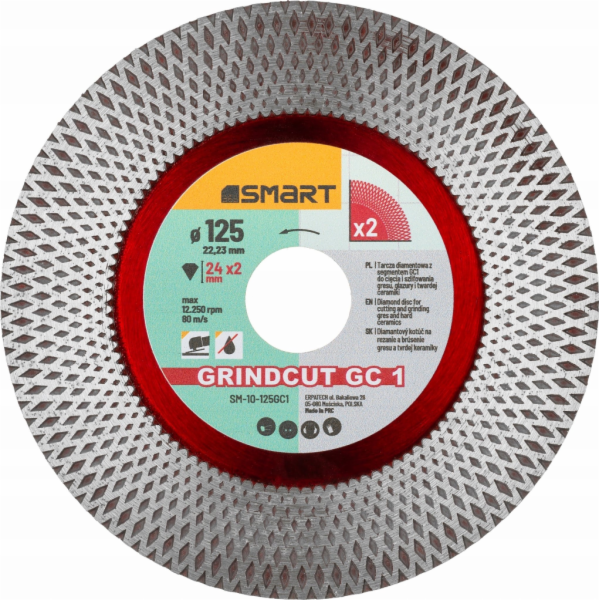 SMART365 brusný diamantový kotouč gc1 125mm smart365