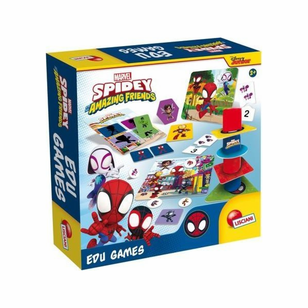 LISCIANI  SPIDEY VZDĚLÁVACÍ HRY KOLEKCE