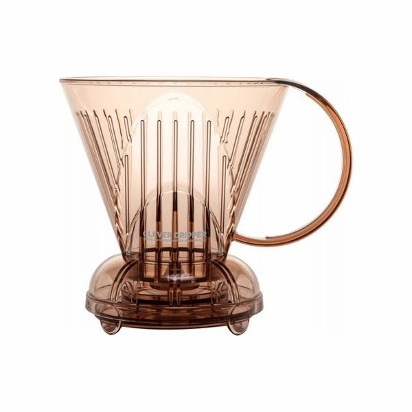 Clever  Dripper - Kávovar L 500ml transparentní hnědý + 1...