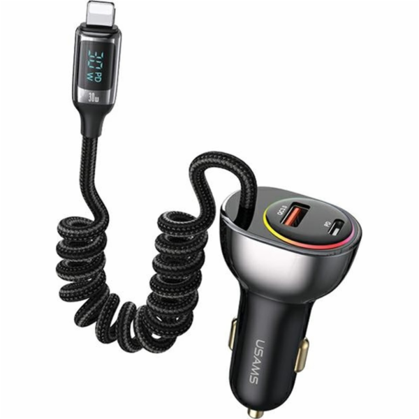 Usams nabíječka USAMS autonabíječka US-CC193 1xUSB-A 18W+...
