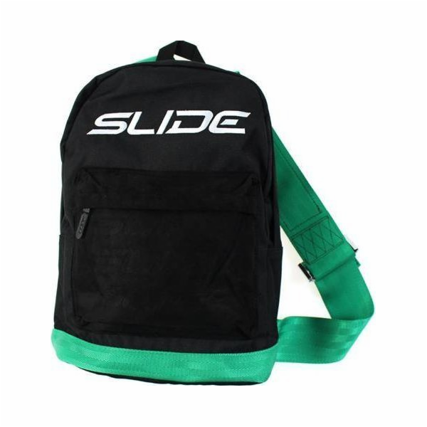 SLIDE_D Slide Backpack Zelené podvazky