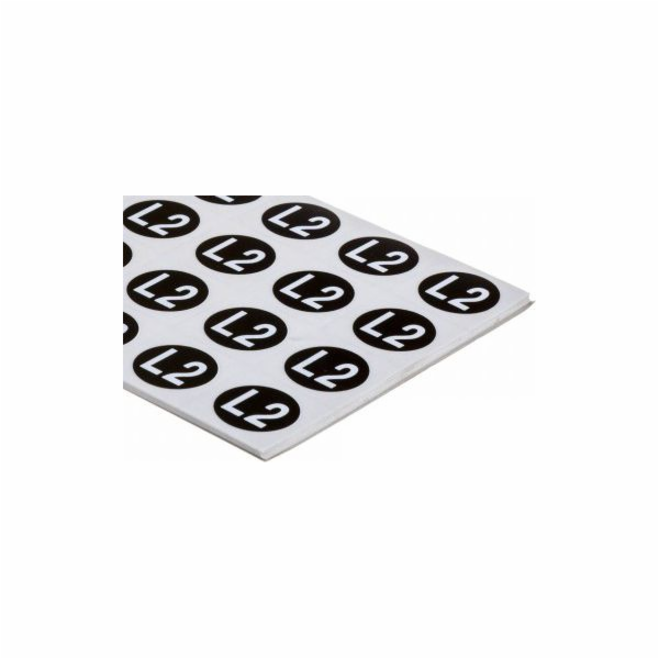 Ergom Samolepící cedule ZS D12 / L2 16 x 11,5 mm (E04ZP-0...
