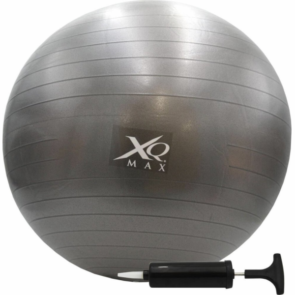 Gymnastický fitness míč Koopman s pumpou Xqmax 55cm černý