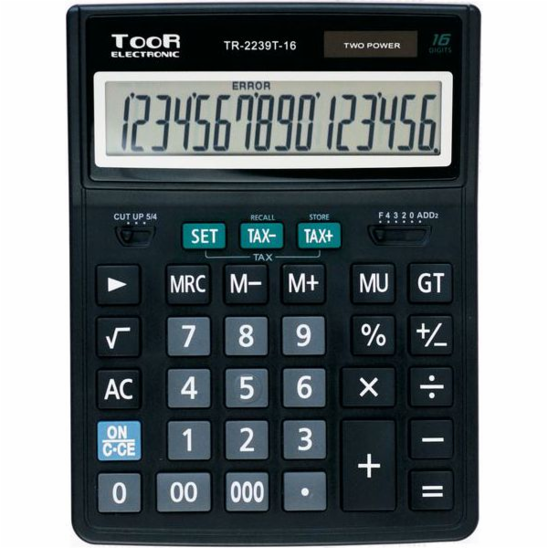 Toor Electronic TR-2239 16místná kalkulačka (KA6905)