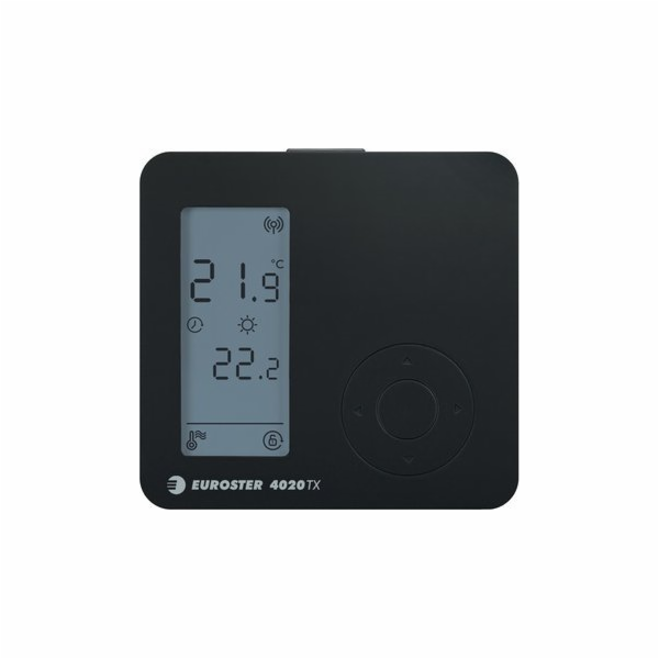 Bezdrátový ovladač Euroster E4020 TXRXB, černá