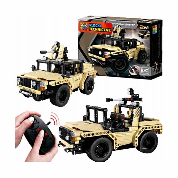 PRO-eximp Technické bloky RC vojenské auto 05536