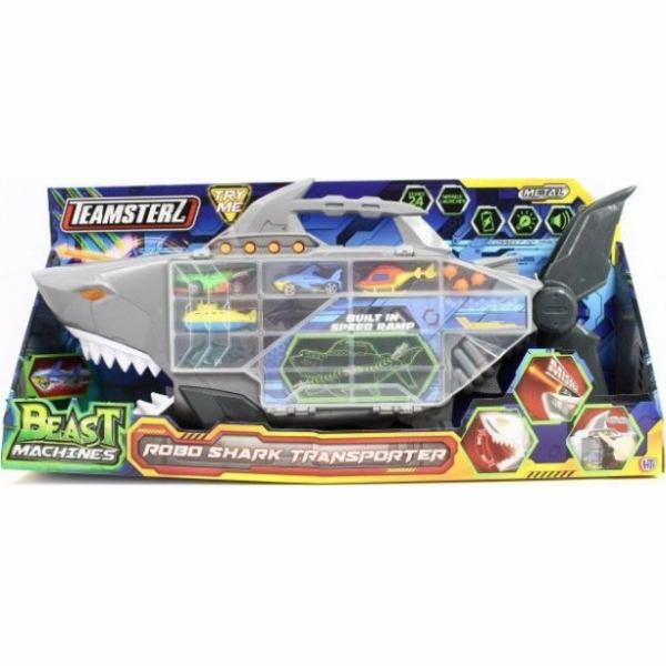 Teamsterz Transportér TEAMSTERZ Beast Machines Robo žralok