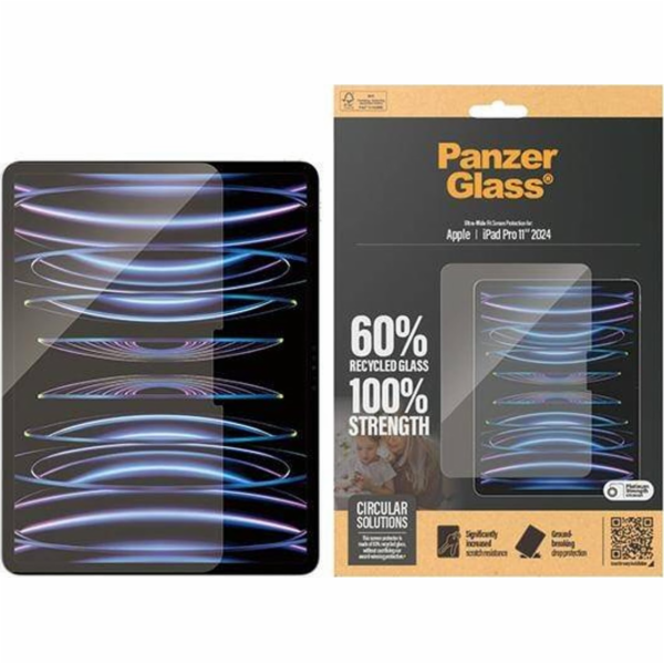 PanzerGlass  Ultra-Wide Fit Apple iPad Pro 2024 11 Screen...