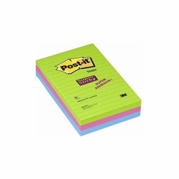 Post-it Pad super lepivý 660-3 ssuc mix barev 101x152mm 3...
