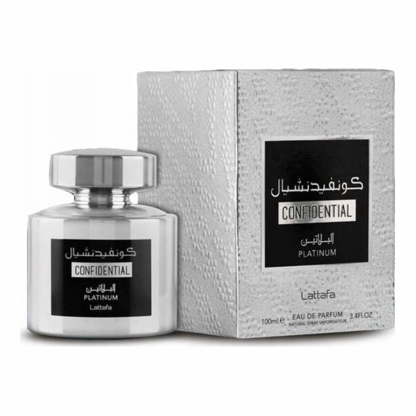 Lattafa  CONFIDENTIAL PLATINUM (M/W) EDP/S 100ML