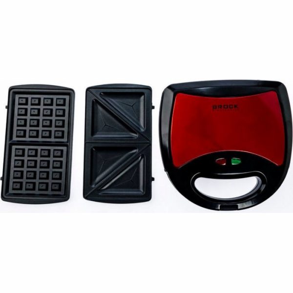 Toustovač Brock 4v1 SSM6004RD Elektrický toustovač Brock