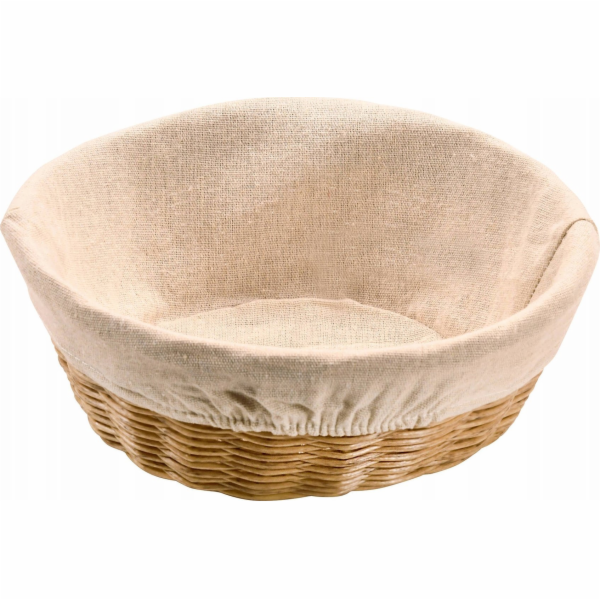 Kesper Košík na chléb s látkovou podšívkou, 25 cm, Kesper