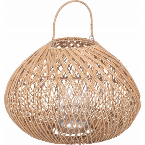 Lucerna Atmosphera Altán Lour, ratan, výška 27 cm