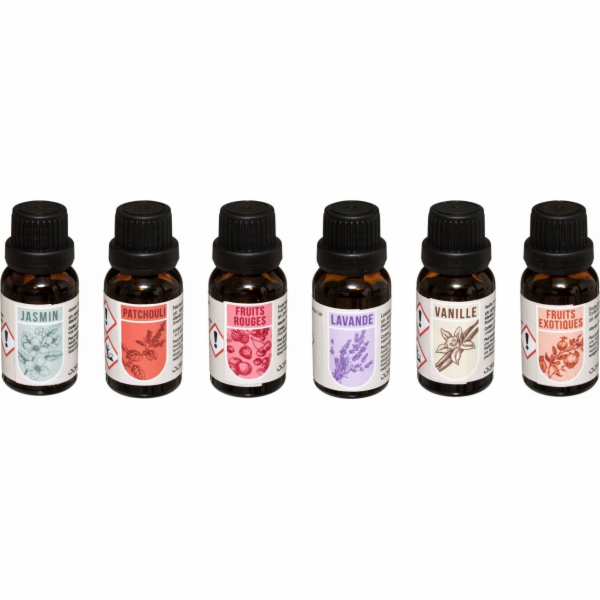 Atmosphera vonný difuzér Sada vonných olejů, 15 ml, 6 kusů