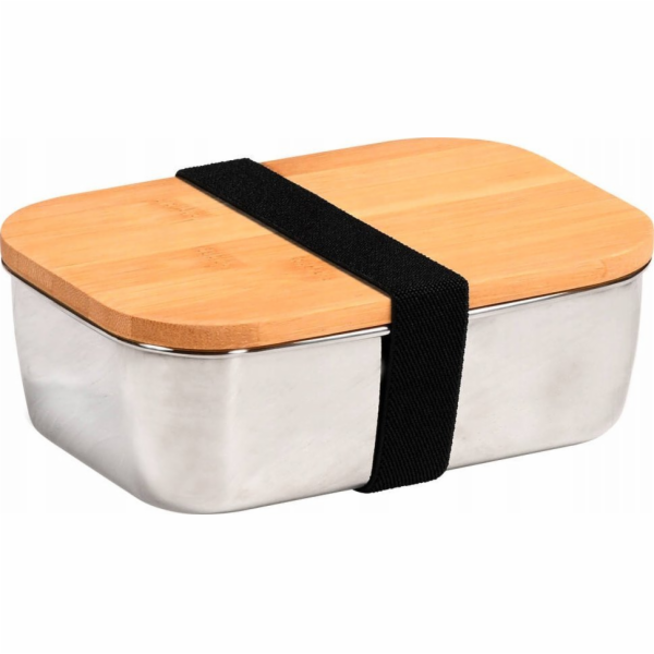 Kesper Box na oběd, bambusový box na oběd, 18 x 12 cm, Ke...