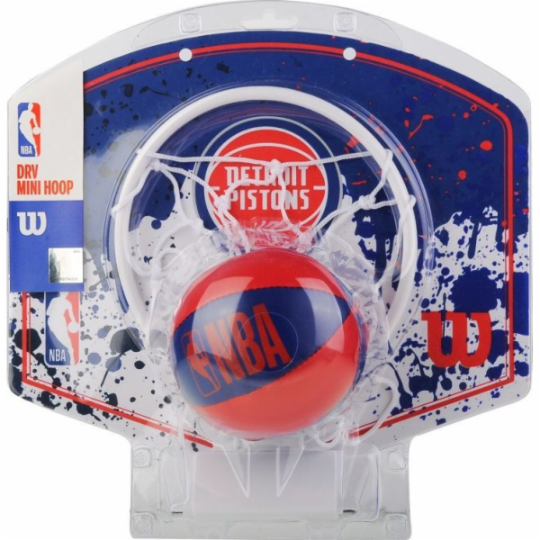 Wilson  NBA Team Detroit Pistons Mini Hoop WTBA1302DET Mo...