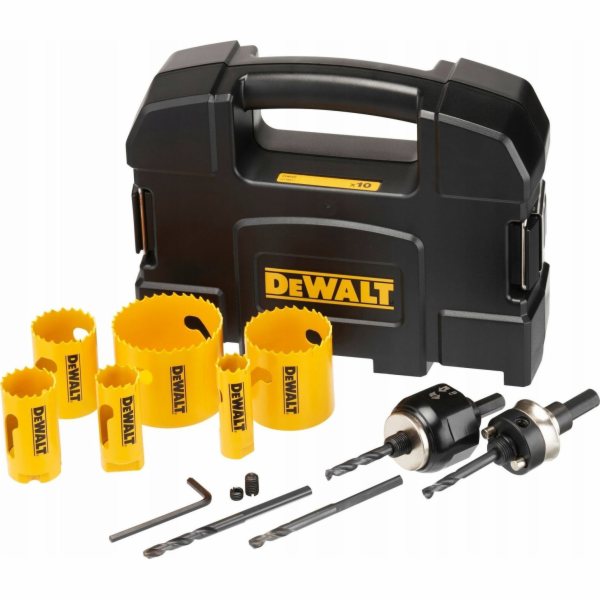 Dewalt  SADA DĚROVACÍ PILY 10 ks. BIMETAL UNIVERZÁLNÍ