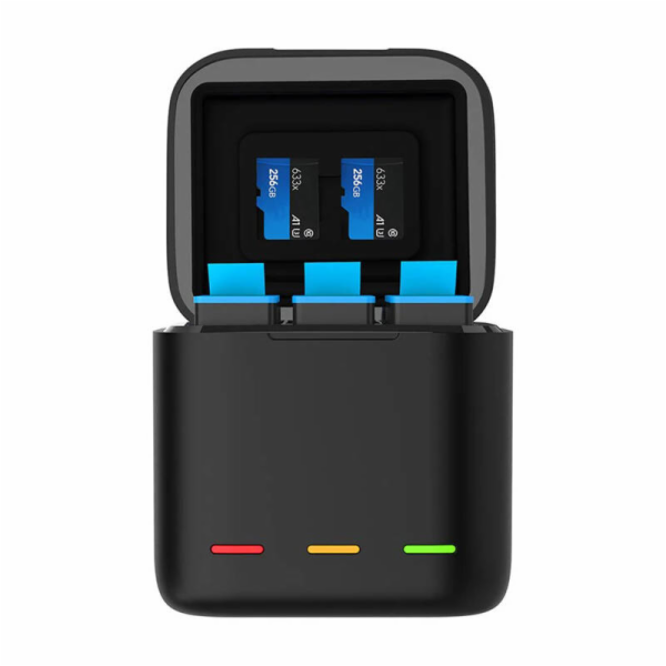 Telesin three-channel box charger + 3 TELESIN batteries f...