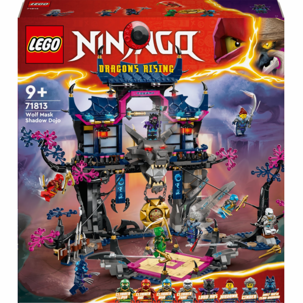 LEGO® NINJAGO 71813 Dojo stínu vlčí masky