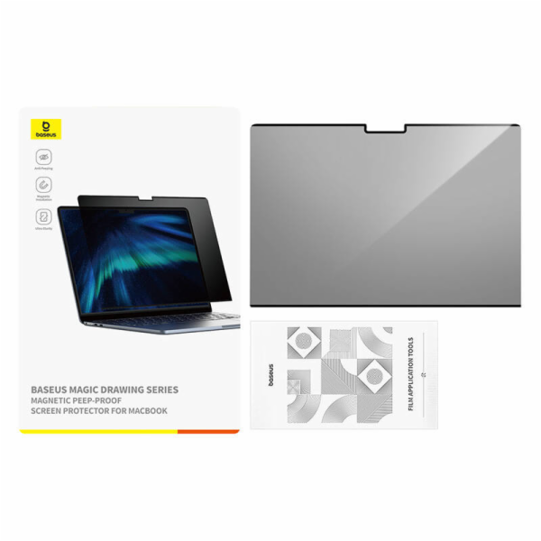 Magnetic privacy screen protector Baseus Magic Drawing fo...