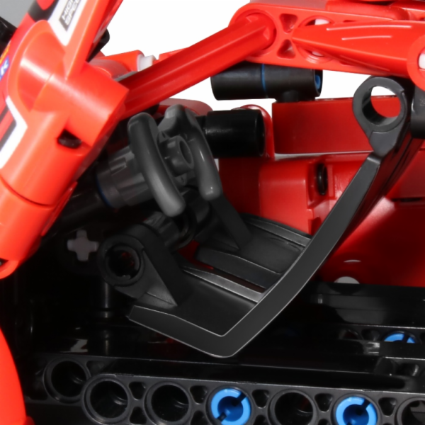 MECHANICAL MASTER - Stavebnice Sportovní auto červené 437 ks