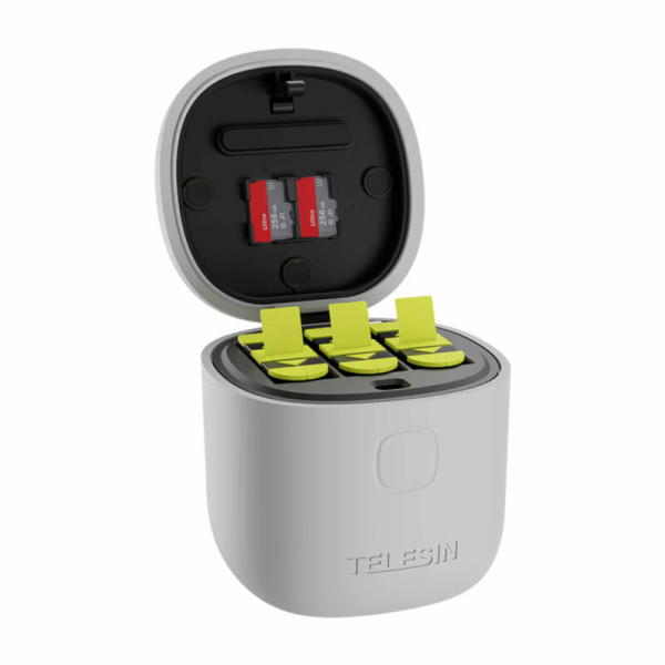 Telesin Allin box triple-channel charger + 3 batteries fo...