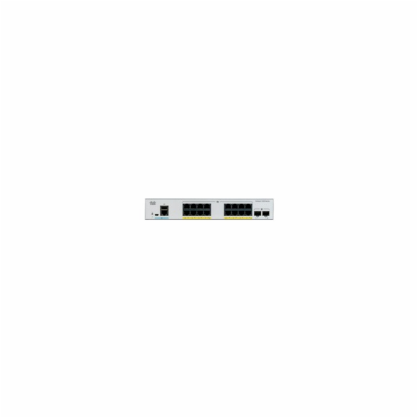 Cisco Catalyst C1000-16P-E-2G-L, 16x10/100/1000, 2xSFP, P...