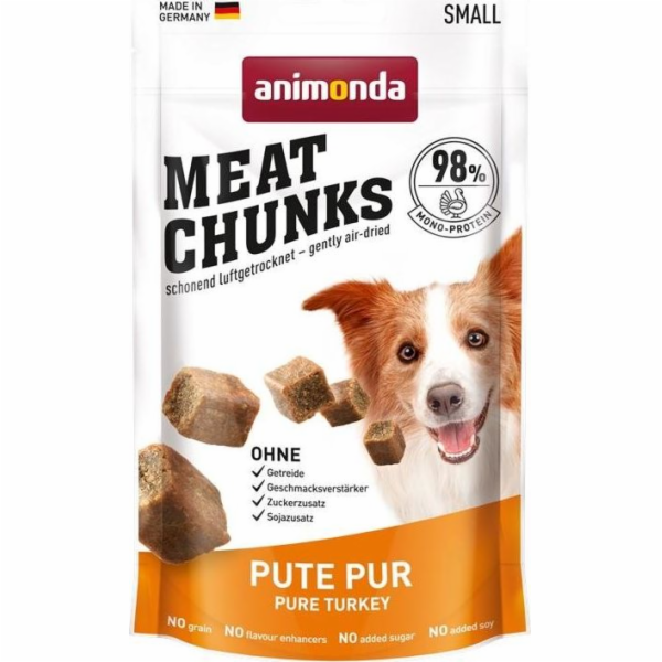 ANIMONDA Meat Chunks Turkey - pamlsek pro psa - 60g