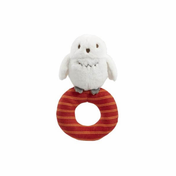 Rainbow Harry Potter Plyšové chrastítko Sova Hedvika