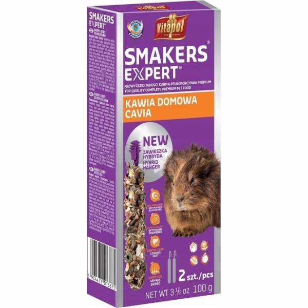 VITAPOL Smakers Expert - lahůdka pro morče domácí - 5pcs.