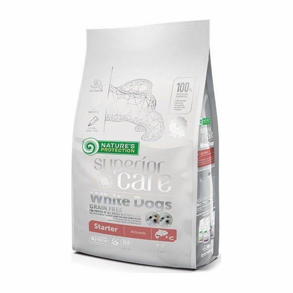 NATURE S PROTECTION Superior Care White Dogs Starter Loso...