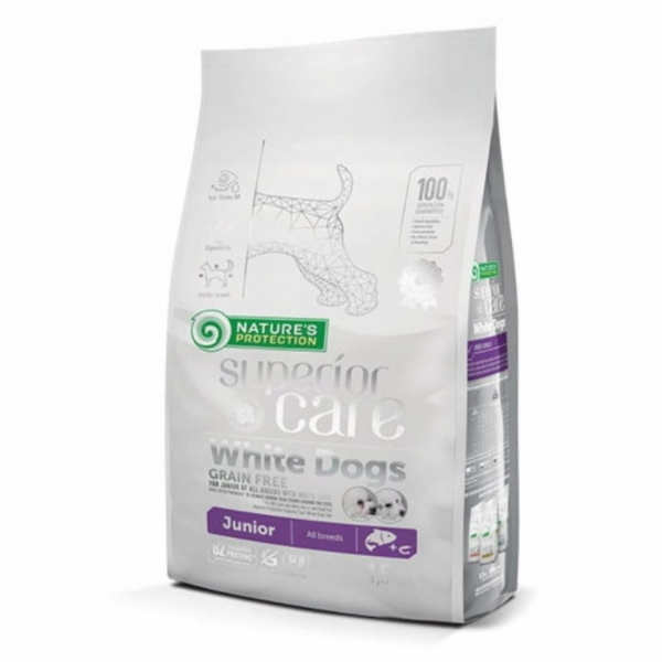 NATURE S PROTECTION Superior Care White Dogs Junior Losos...